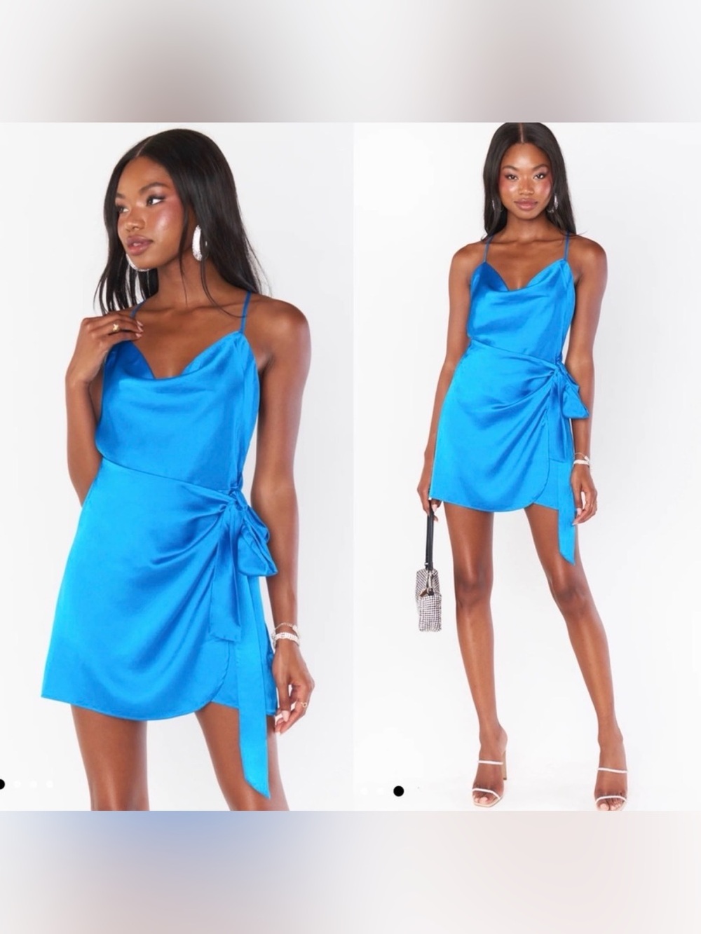 Show Me Your MuMu NWT Satin Mini Dress